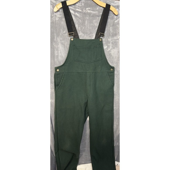 Codet Other - VTG Codet Bib Overalls Mens Mediun 30 in Green Wool Blend  Hunting Outdoor 90s